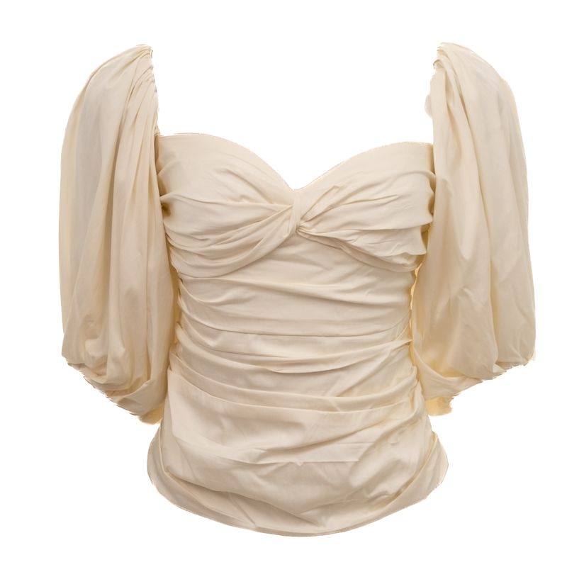 Blusa-Cris-Barros-Manga-Bufante-Creme-