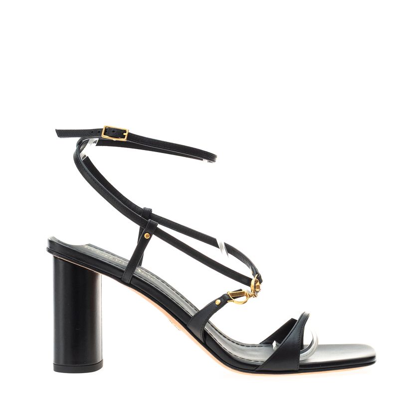 Sandalia-Christian-Dior-Couro-Preto-