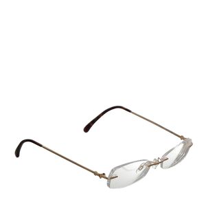 Óculos de Grau Chanel Infantil Dourado