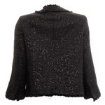Casaqueto-Michael-Kors-Tweed-Lantejoulas-Preto-