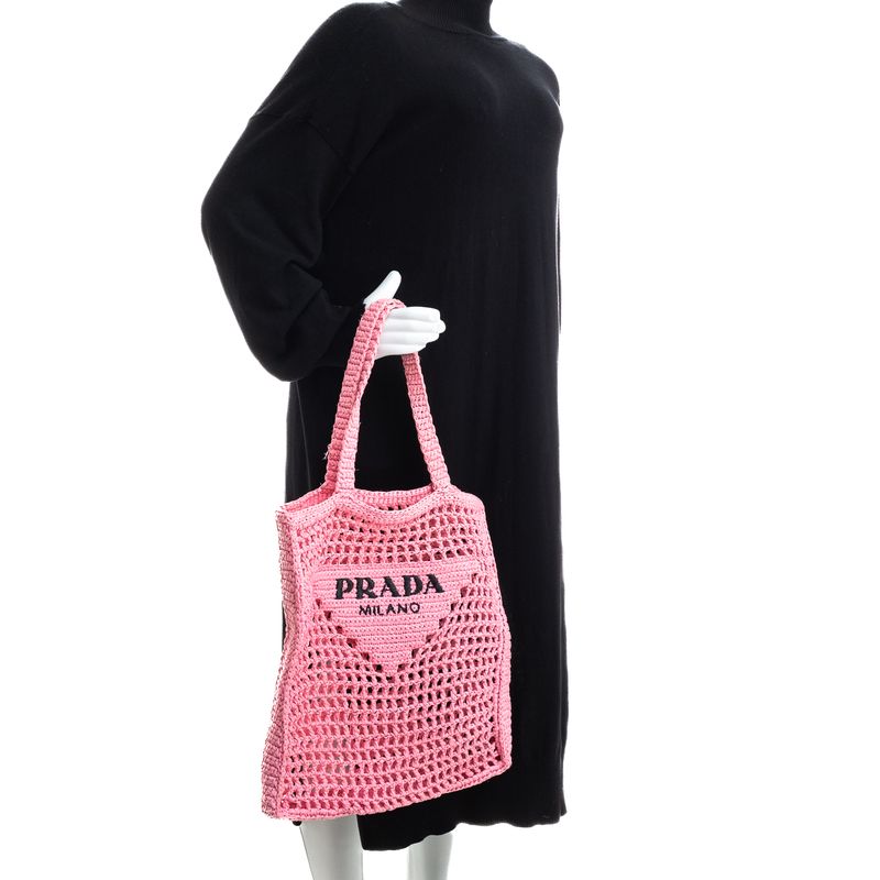 Bolsa-Prada-Rafia-Rosa-