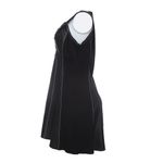 Vestido-BCBG-com-Couro-Preto