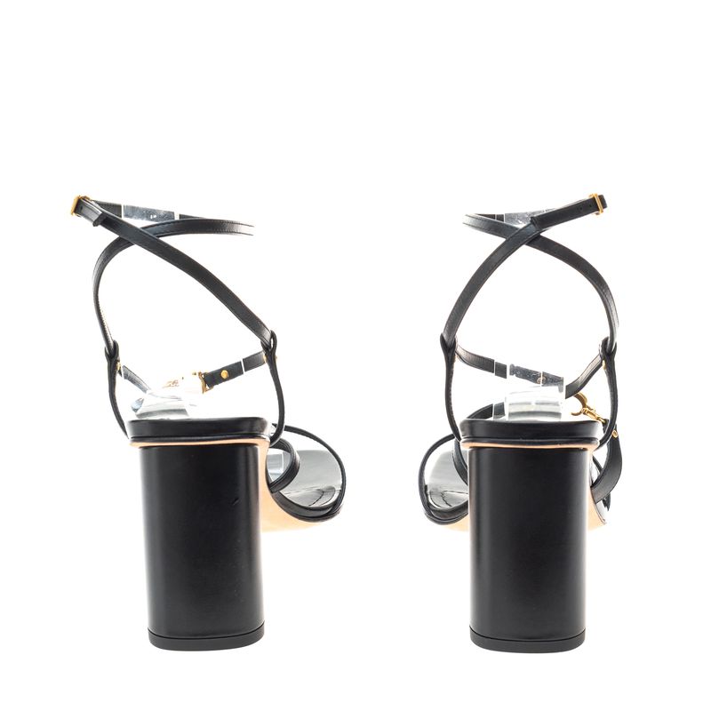 Sandalia-Christian-Dior-Couro-Preto-