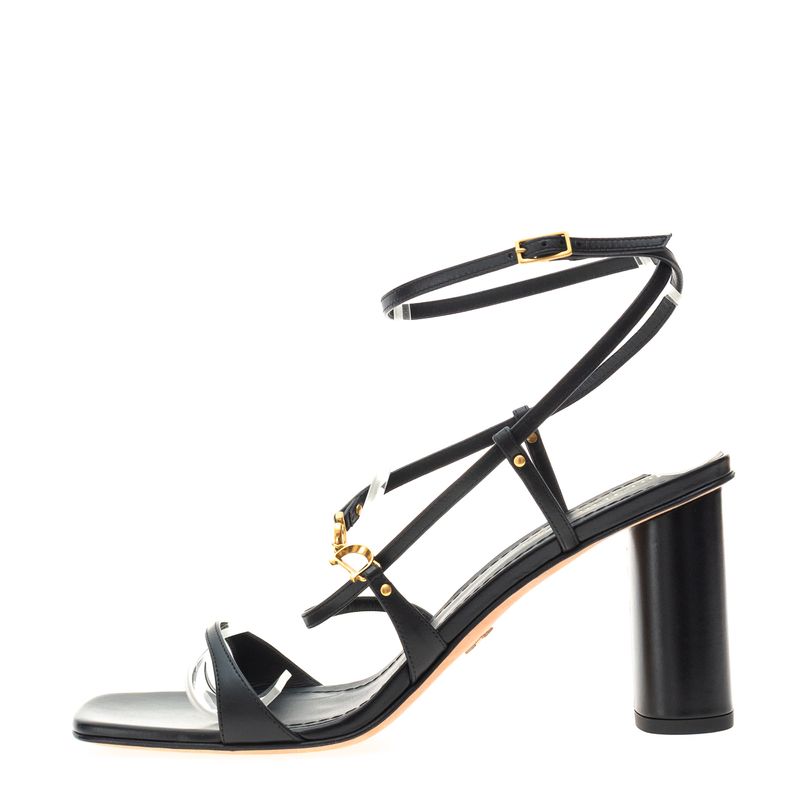 Sandalia-Christian-Dior-Couro-Preto-