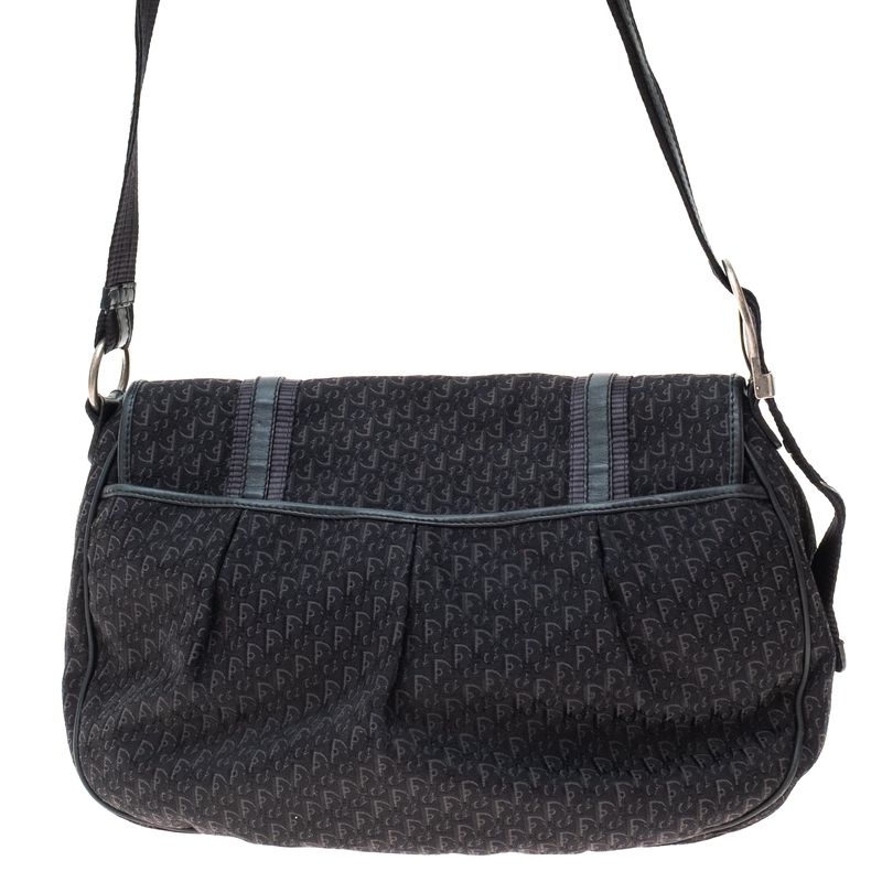 Bolsa-Christian-Dior-Vintage-Monograma-Preta-