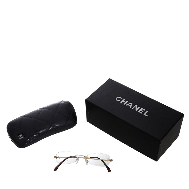 Oculos-de-Grau-Chanel-Infantil-Dourado