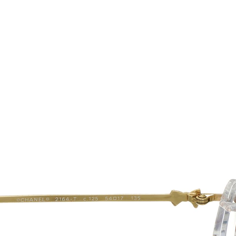 Oculos-de-Grau-Chanel-Infantil-Dourado