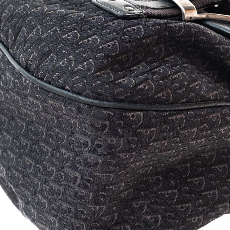 Bolsa-Christian-Dior-Vintage-Monograma-Preta-