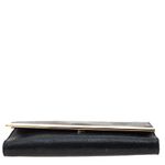 Clutch-Diane-Von-Furstenberg-Couro-Preto-
