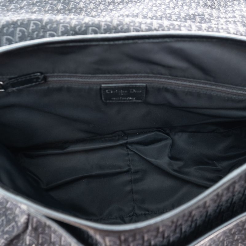 Bolsa-Christian-Dior-Vintage-Monograma-Preta-