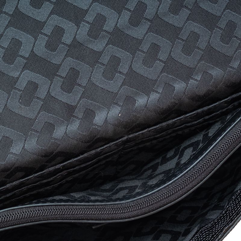 Clutch-Diane-Von-Furstenberg-Couro-Preto-