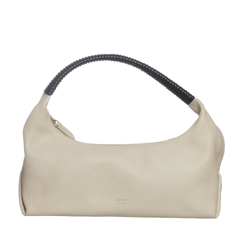 Bolsa-Khaite-Couro-Creme-e-Preto-