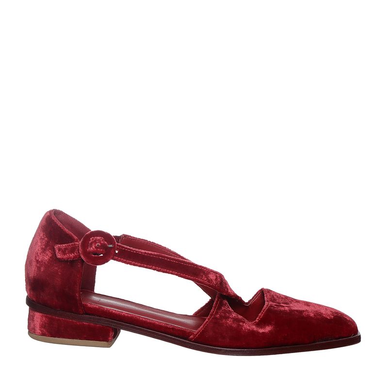 Sapato-Manolita-Mary-Veludo-Vermelho