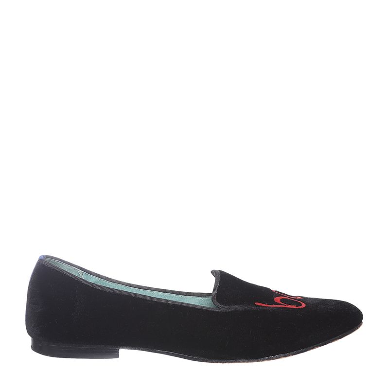 Sapato-Blue-Bird-Veludo-Baci-Preto