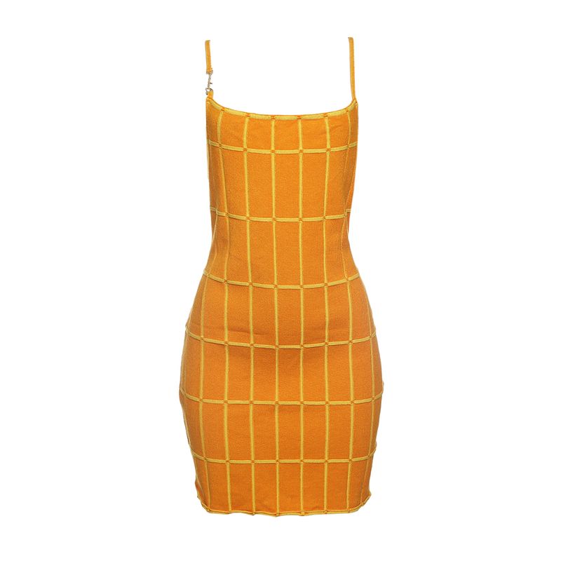 Vestido-Jacquemus-Trico-Laranja