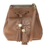 Bolsa-Tory-Burch-Bucket-Couro-Marrom-