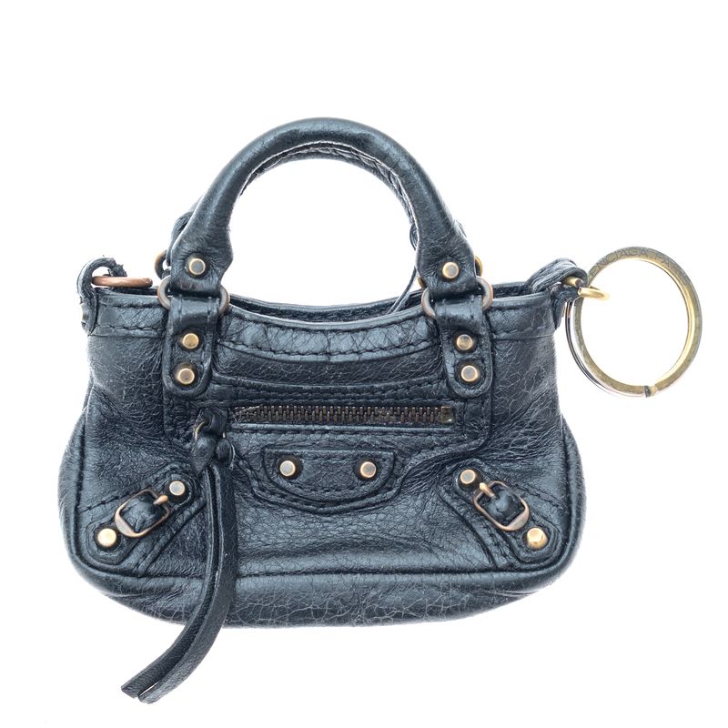 Chaveiro-Balenciaga-Motocross-City-Preto