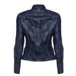 Jaqueta-Michael-Kors-Couro-Azul