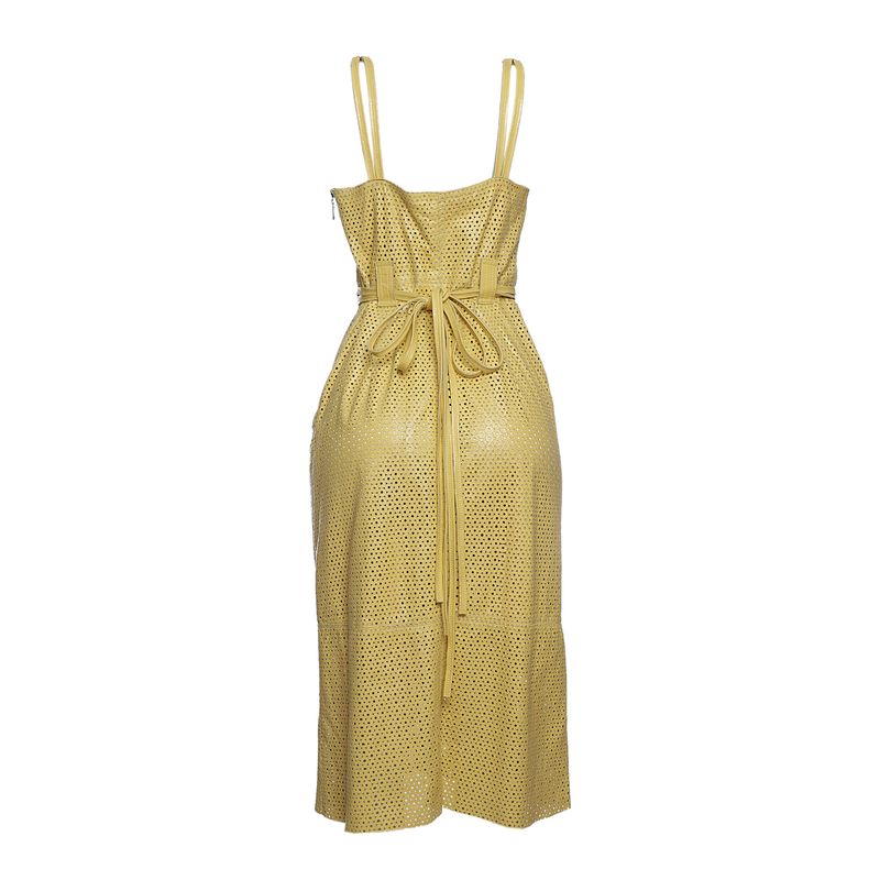 Vestido-NK-Couro-Amarelo-