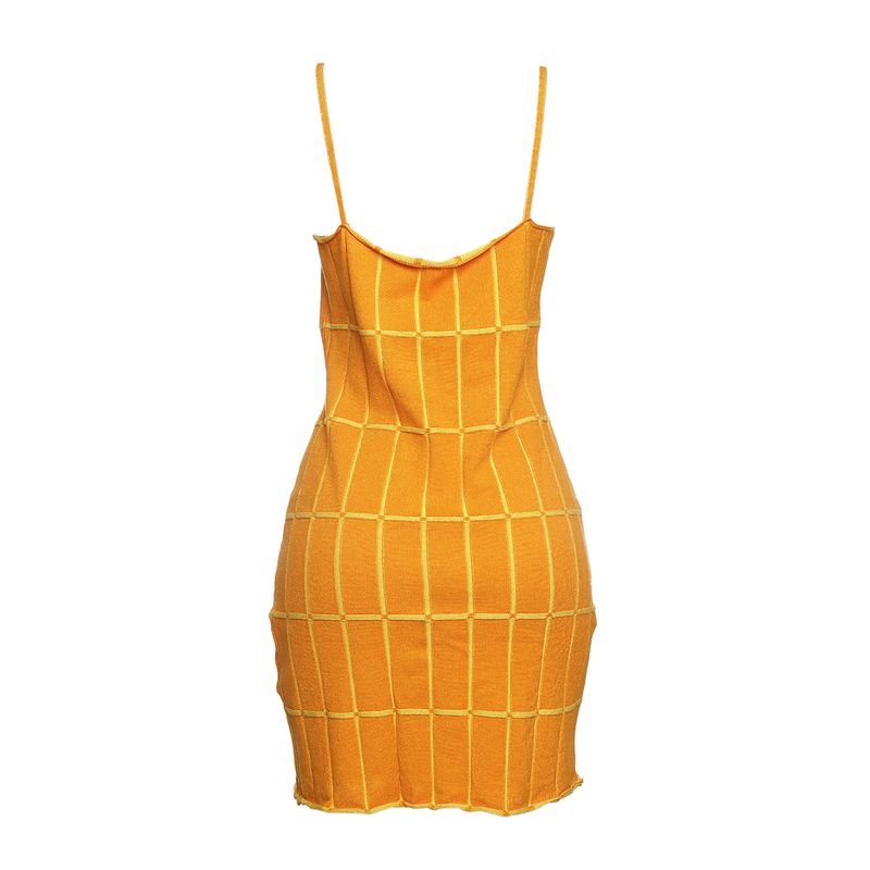 Vestido-Jacquemus-Trico-Laranja