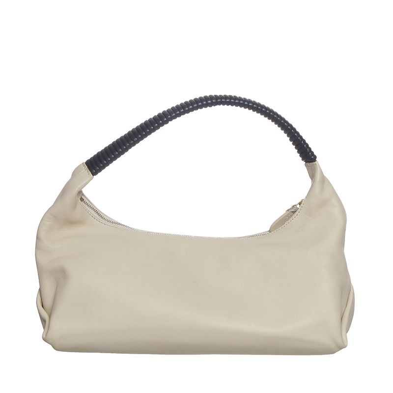 Bolsa-Khaite-Couro-Creme-e-Preto-