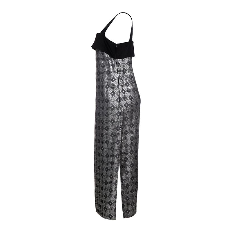 Vestido-Allmost-Vintage-Jacquard-Prateado