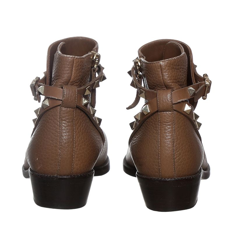 Bota-Valentino-Garavani-Couro-Caramelo