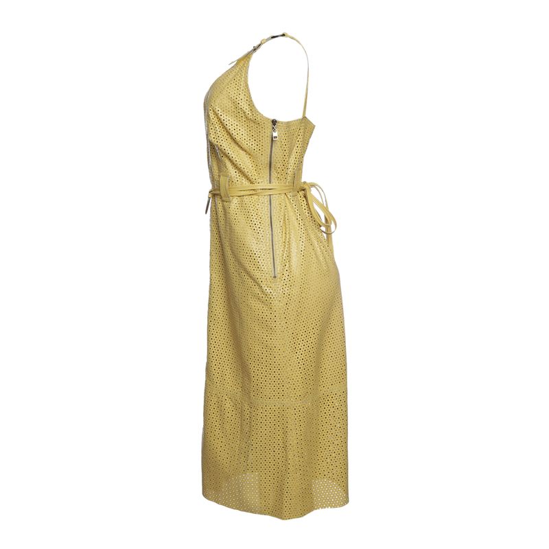 Vestido-NK-Couro-Amarelo-