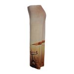 Saia-Paco-Rabanne-Estampada-Marrom