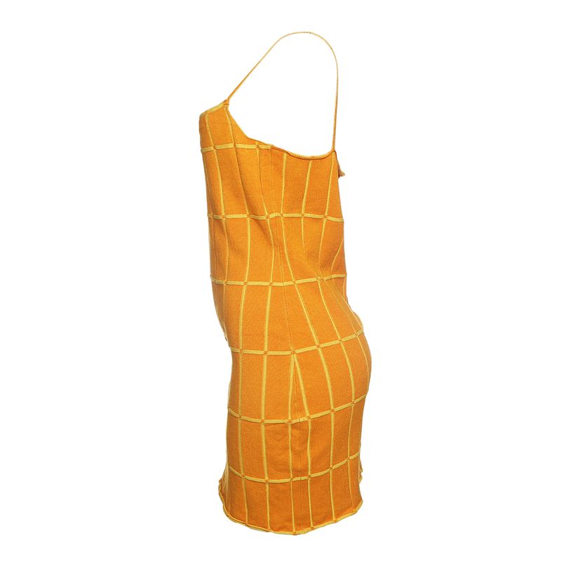 Vestido-Jacquemus-Trico-Laranja