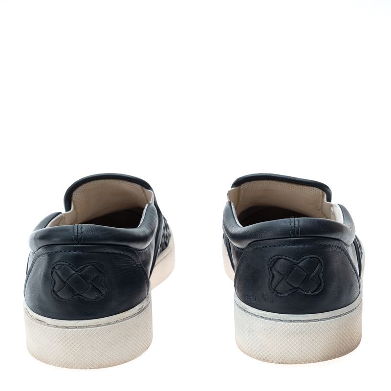 Tenis-Bottega-Venetta-Slip-On-Preto