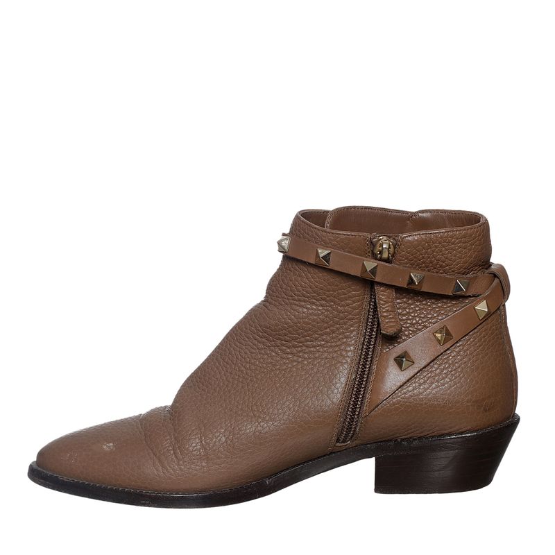 Bota-Valentino-Garavani-Couro-Caramelo