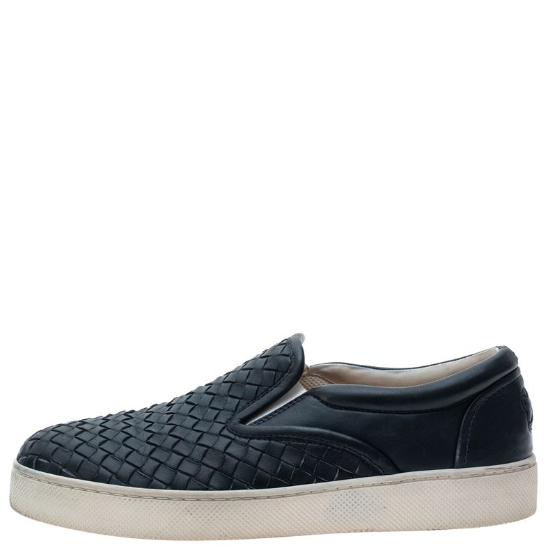 Tenis-Bottega-Venetta-Slip-On-Preto