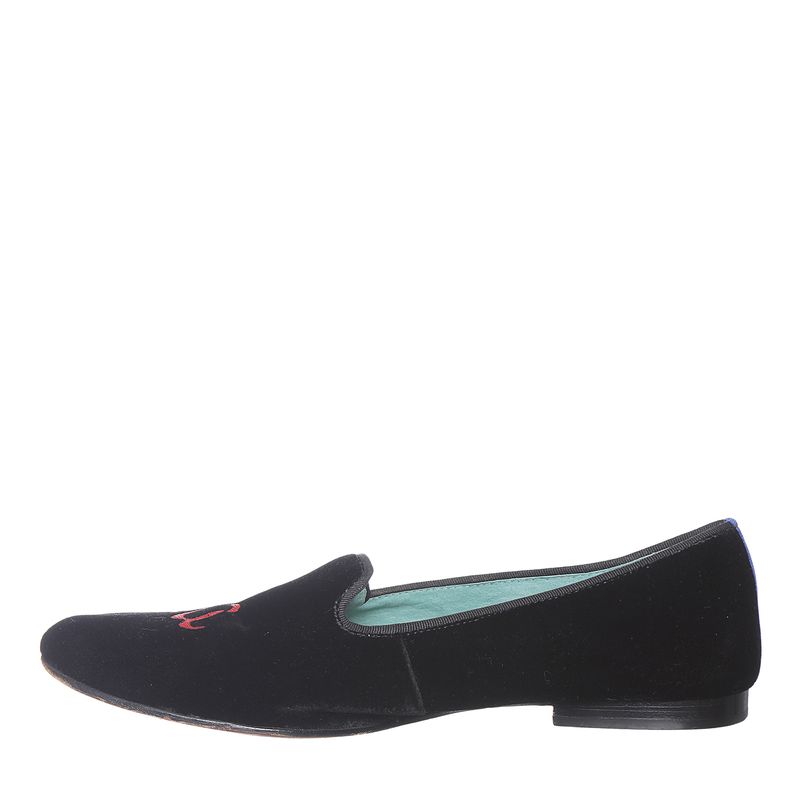 Sapato-Blue-Bird-Veludo-Baci-Preto