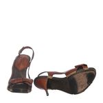 Sandalia-Valentino-Garavani-Madeira-e-Couro-Marrom-