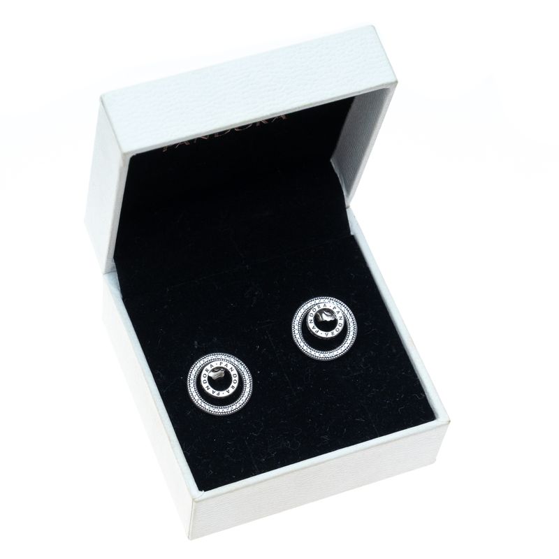 Brinco-Pandora-Argola-Strass-Prateado-