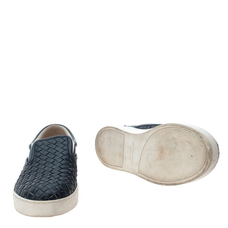 Tenis-Bottega-Venetta-Slip-On-Preto