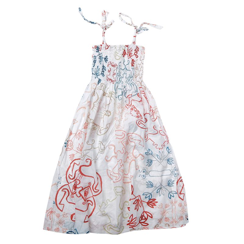 Vestido-Mila-Milou-Infantil-Estampado-Branco