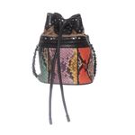 Bolsa-Zadig---Voltaire-Bucket-Couro-Colorido