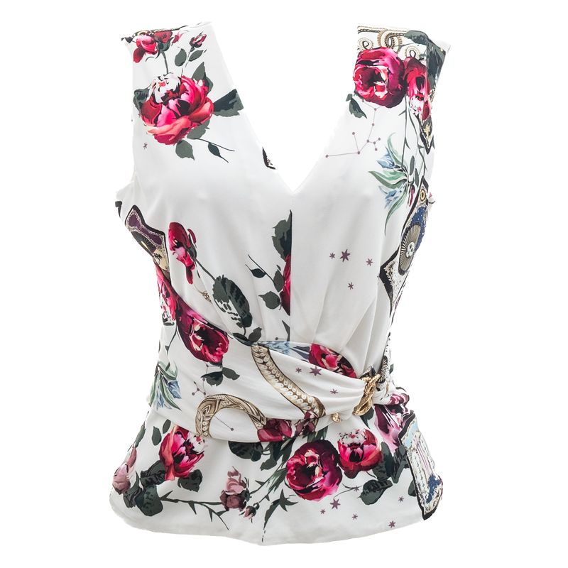 Blusa-Roberto-Cavalli-Estampa-Rosas-