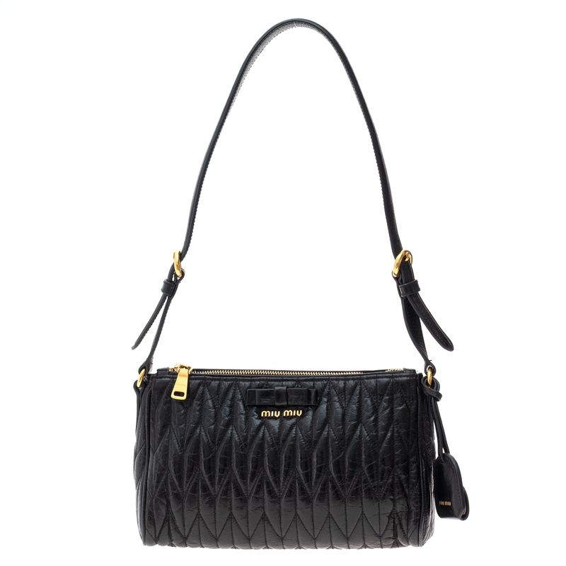 Bolsa-Miu-Miu-Matelasse-Preta-