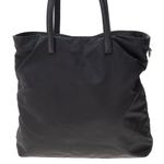 Bolsa-Prata-Tote-Nylon-Preta-
