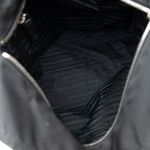 Bolsa-Prata-Tote-Nylon-Preta-