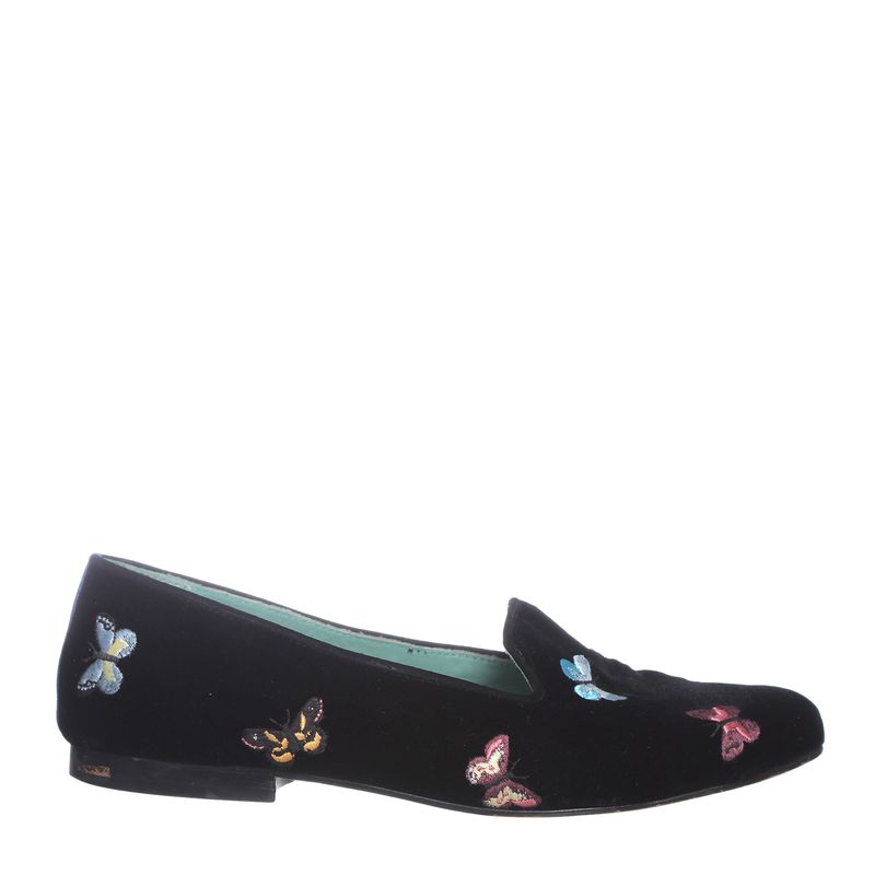 Sapato-Blue-Bird-Veludo-Borboletas