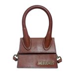 Bolsa-Jacquemus-Le-Chiquito-Tote-Couro-Marrom-