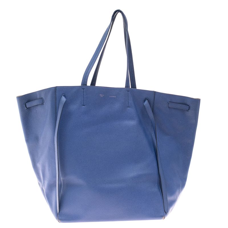 Bolsa-Celine-Cabas-Phantom-Azul-