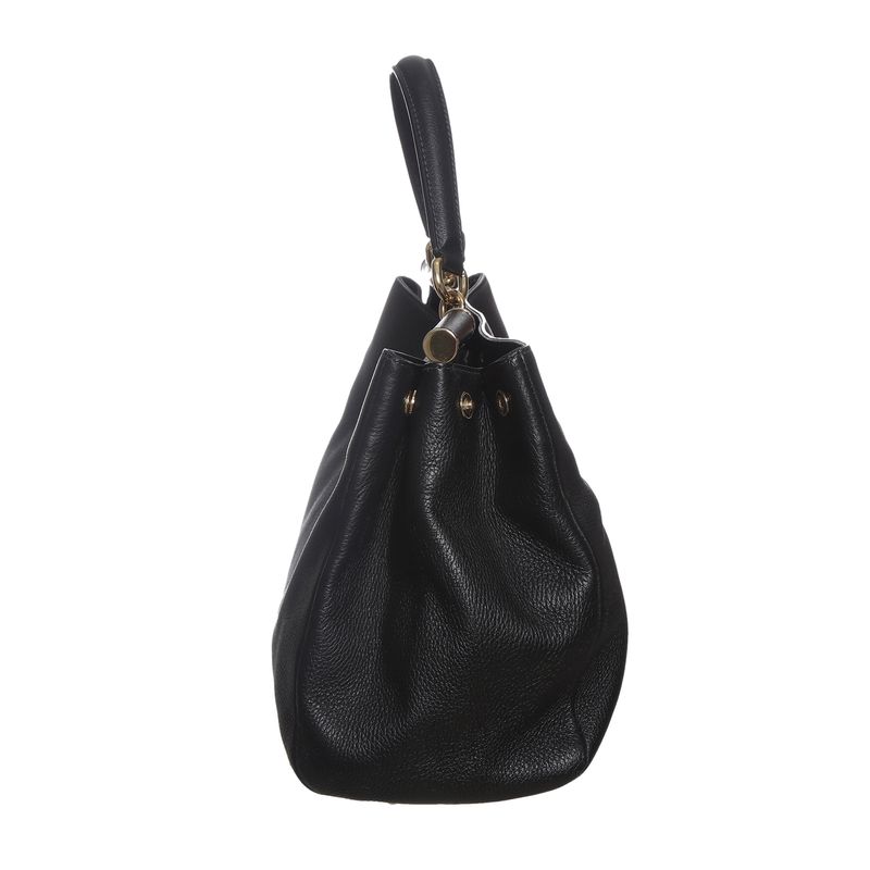 Bolsa-Dolce---Gabbana-Sicily-Tote-Preta