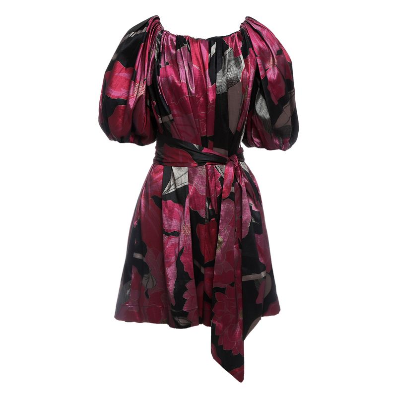 Vestido-Tig-por-Renata-Figueiredo-com-Cinto-Estampado-Roxo