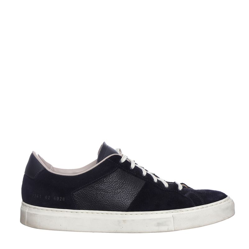 Tenis-Commom-Projects-Camurca-Azul