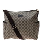 Bolsa-Gucci-Maternidade-Canvas-Marrom-